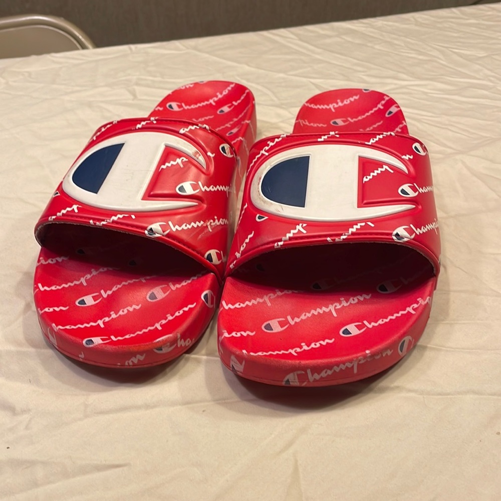 Red Champion Slides